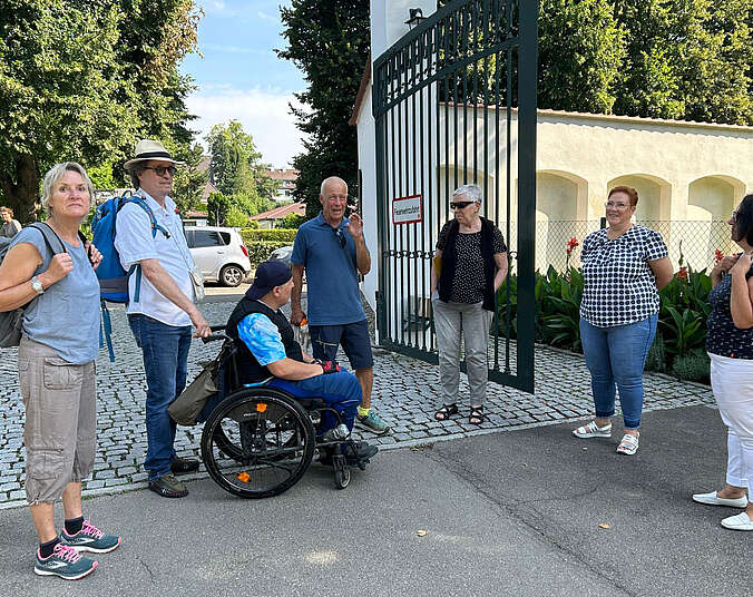 Seniorenbeirat bei der Stadtführung